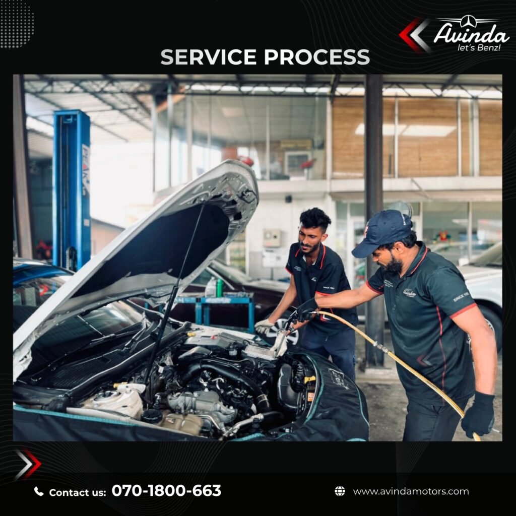 benz engine Oil Service colombo